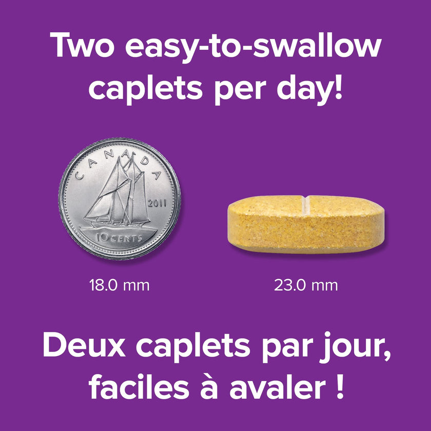 Webber Naturals Osteo Joint Ease with InflamEase and Glucosamine, Helps Ease Joint Pain Associated with Osteoarthritis, 120 Caplets 🍁 All In One Marketplace Canada