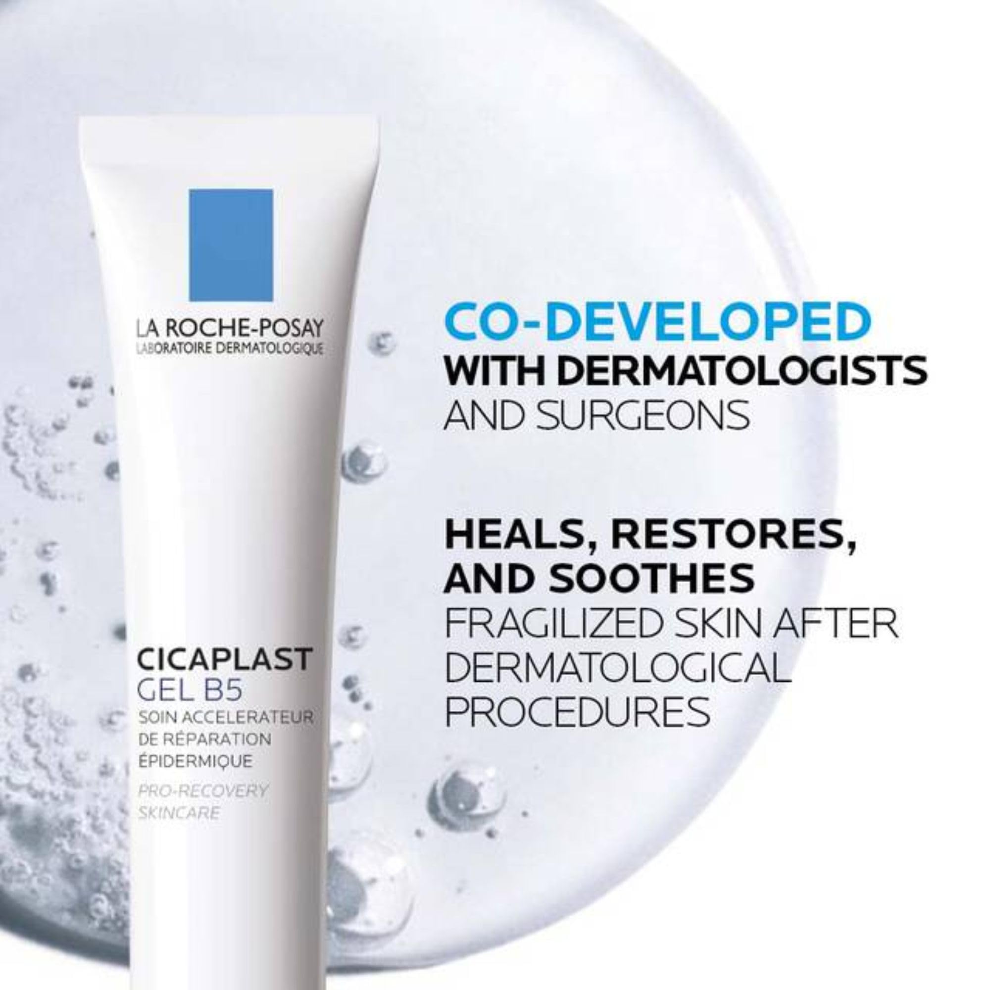 La Roche-Posay Face and Body Post Procedure Scar Gel, Cicaplast Gel B5 Hyaluronic Acid Skin Recovery Accelerator with Vitamin B5 & Shea Butter. Soothing and Repairing, Fragrance Free, 40mL 🍁 All In One Marketplace Canada