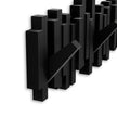 Umbra Sticks Wall-Mounted Coat Rack Rail Hook with 5 Retractable Pegs – Modern, Space-Saving Storage Organizer, Black 🍁 All In One Marketplace Canada