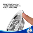 MR.SIGA Kitchen Sink Strainer, Stainless Steel Sink Drain Strainer, Dishwasher Safe, Outer Diameter4.4 inch/11.2cm, Inner Diameter 3 inch/7.6cm, Pack of 3 🍁 All In One Marketplace Canada