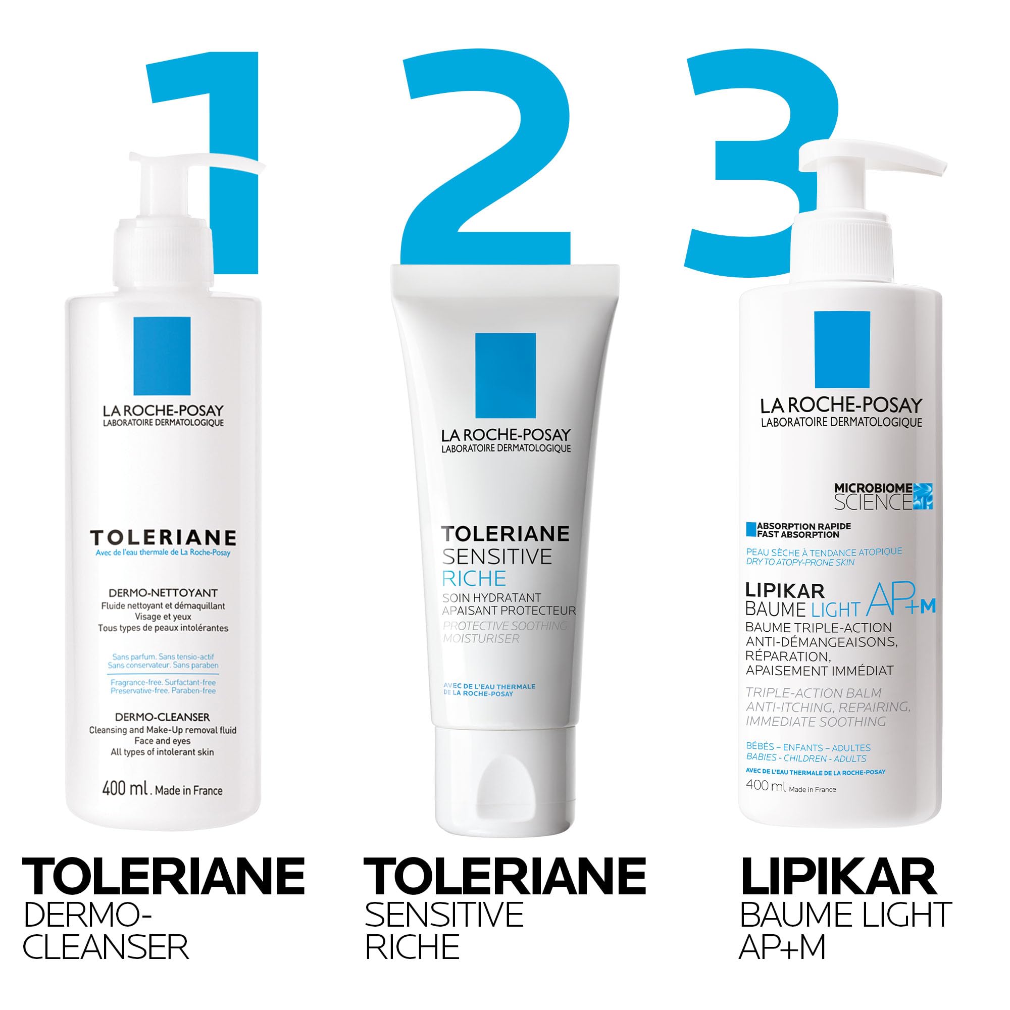 La Roche-Posay Face Moisturizer for Dry, Sensitive Skin, Toleriane Sensitive Rich Face Cream with Niacinamide & Ceramides, Alcohol Free, Fragrance Free & Recommended by Dermatologists, 40mL 🍁 All In One Marketplace Canada