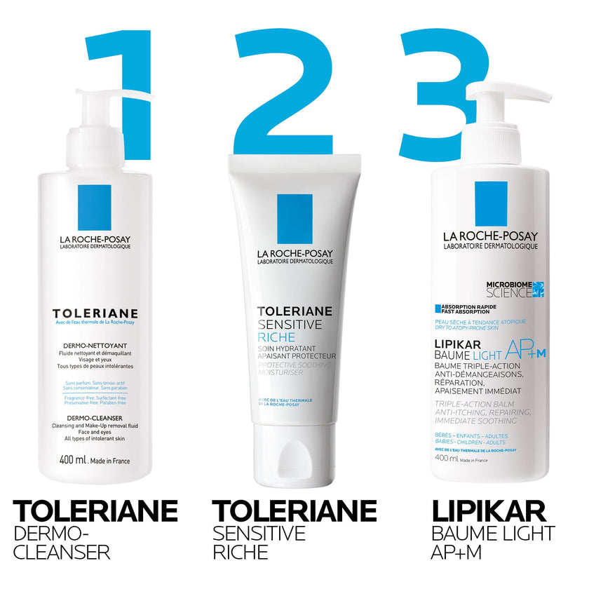 La Roche-Posay Face Moisturizer for Dry, Sensitive Skin, Toleriane Sensitive Rich Face Cream with Niacinamide & Ceramides, Alcohol Free, Fragrance Free & Recommended by Dermatologists, 40mL 🍁 All In One Marketplace Canada