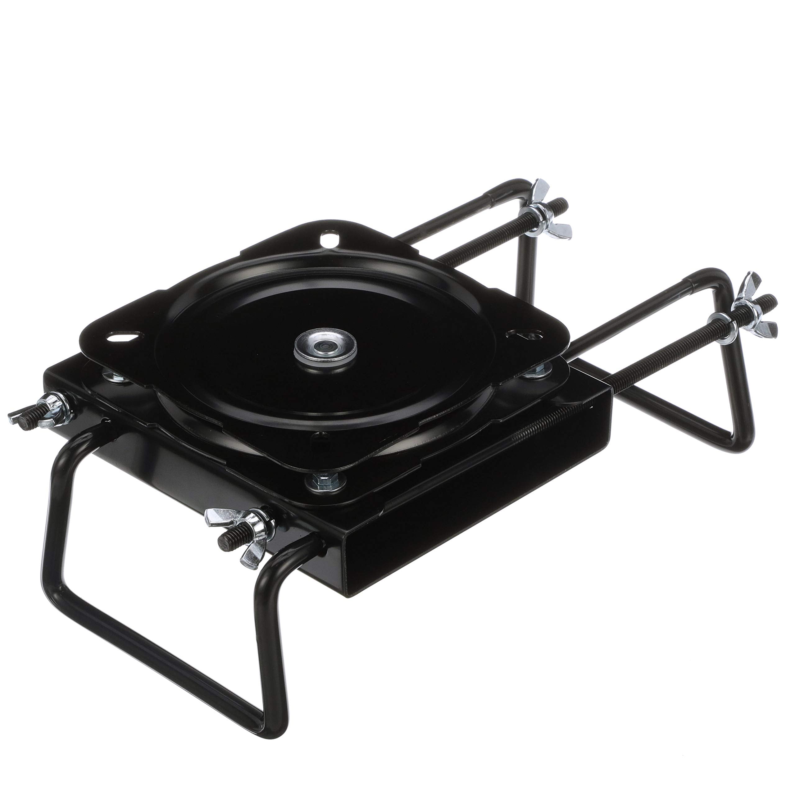 Attwood 15700-3 Seat Mount, Clamp-On with Swivel, Adjusts from 7 ½ inches to 18 inches, Black, Powder-Coated Aluminum 🍁 All In One Marketplace Canada