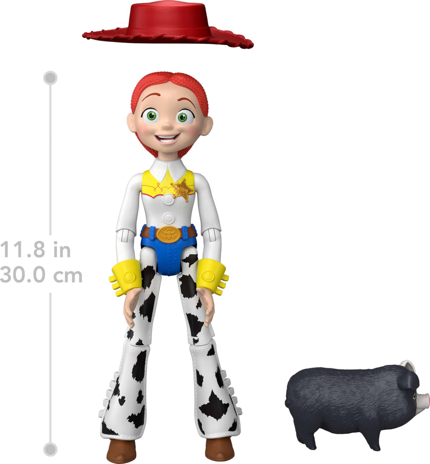 Mattel Disney and Pixar Toy Story 5 Critter Talk Jessie, 12 Inch Posable Action Figure Toy & Jimmy Dean, 35 Plus Movie Sounds & Phrases 🍁 All In One Marketplace Canada