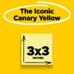 Post-it Notes, 3x3 in, 18 Pads, Canary Yellow, Clean Removal, Recyclable 🍁 All In One Marketplace Canada