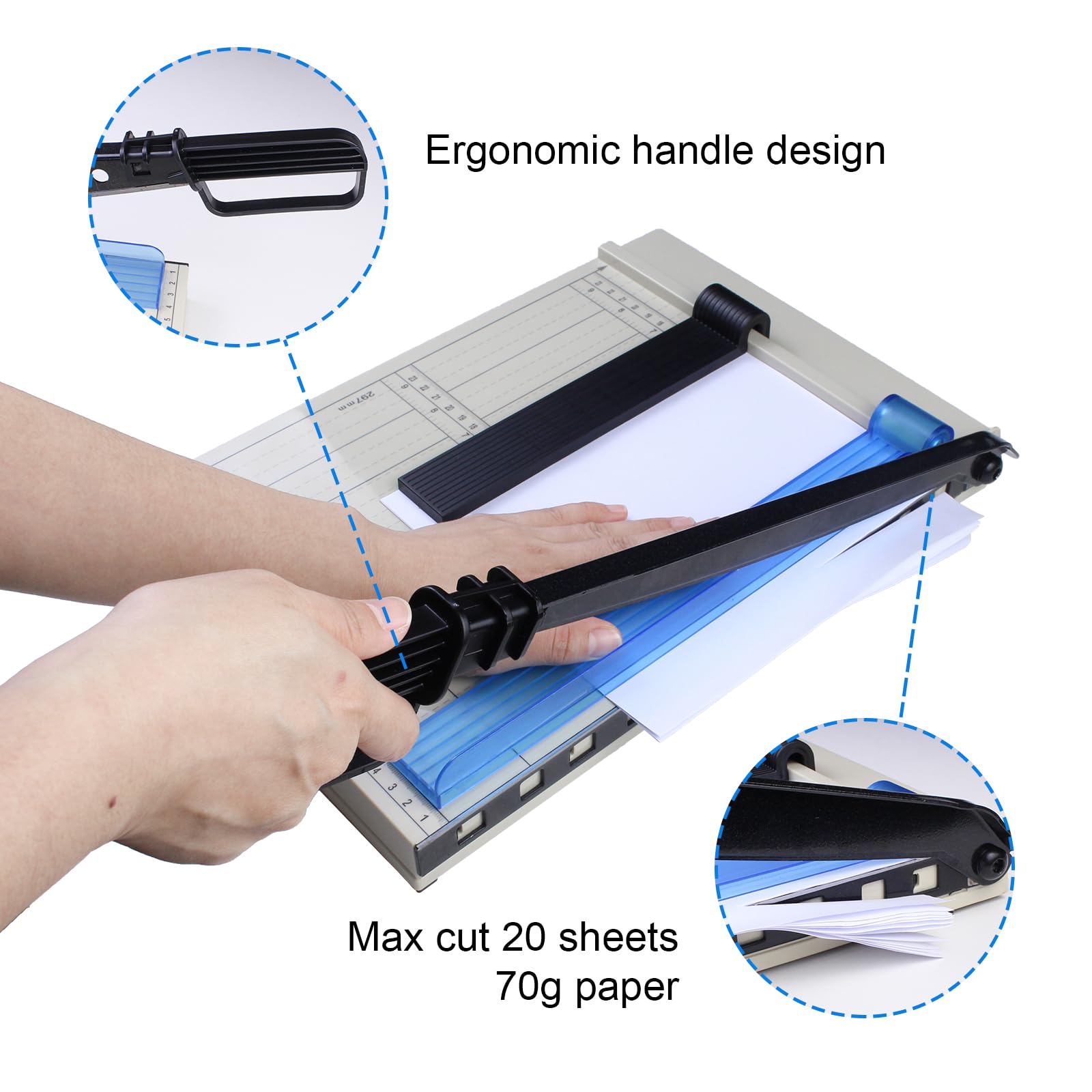 Paper Cutter, Paper Cutting Machine, 12 