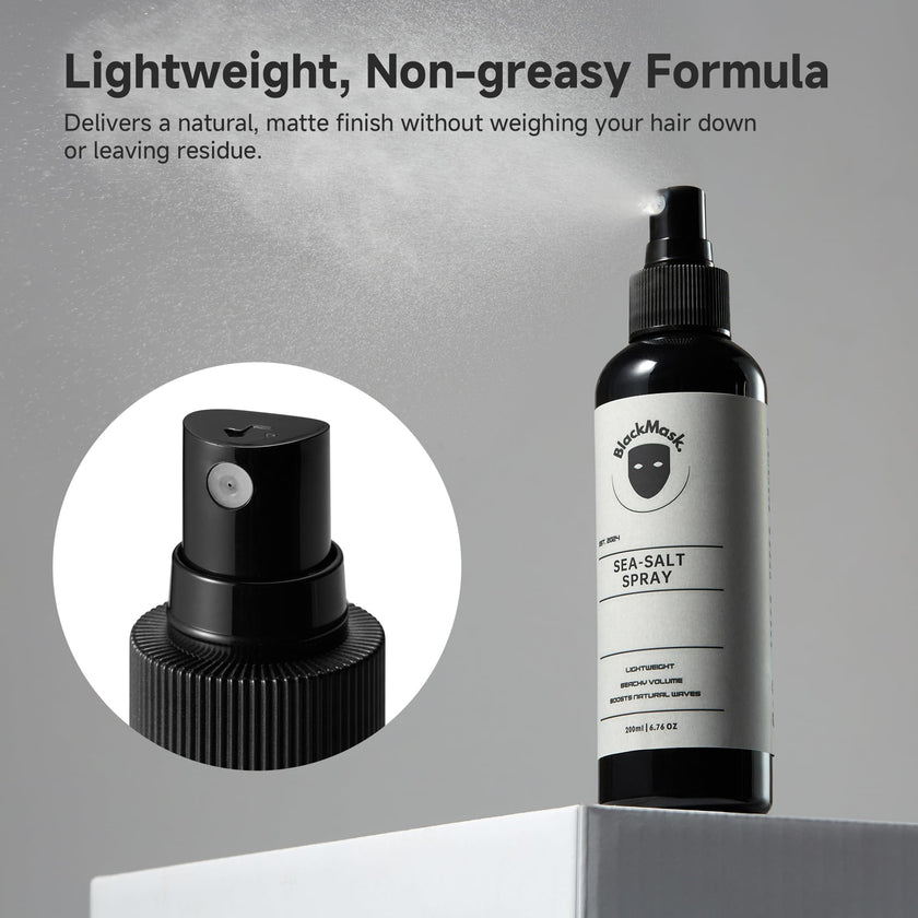 Sea Salt Spray for Men – Beach Wave Hair Texture Spray with Natural Matte Finish – Sea Salt Spray for Hair Styling Adds Definition, Volume & Texture 🍁 All In One Marketplace Canada