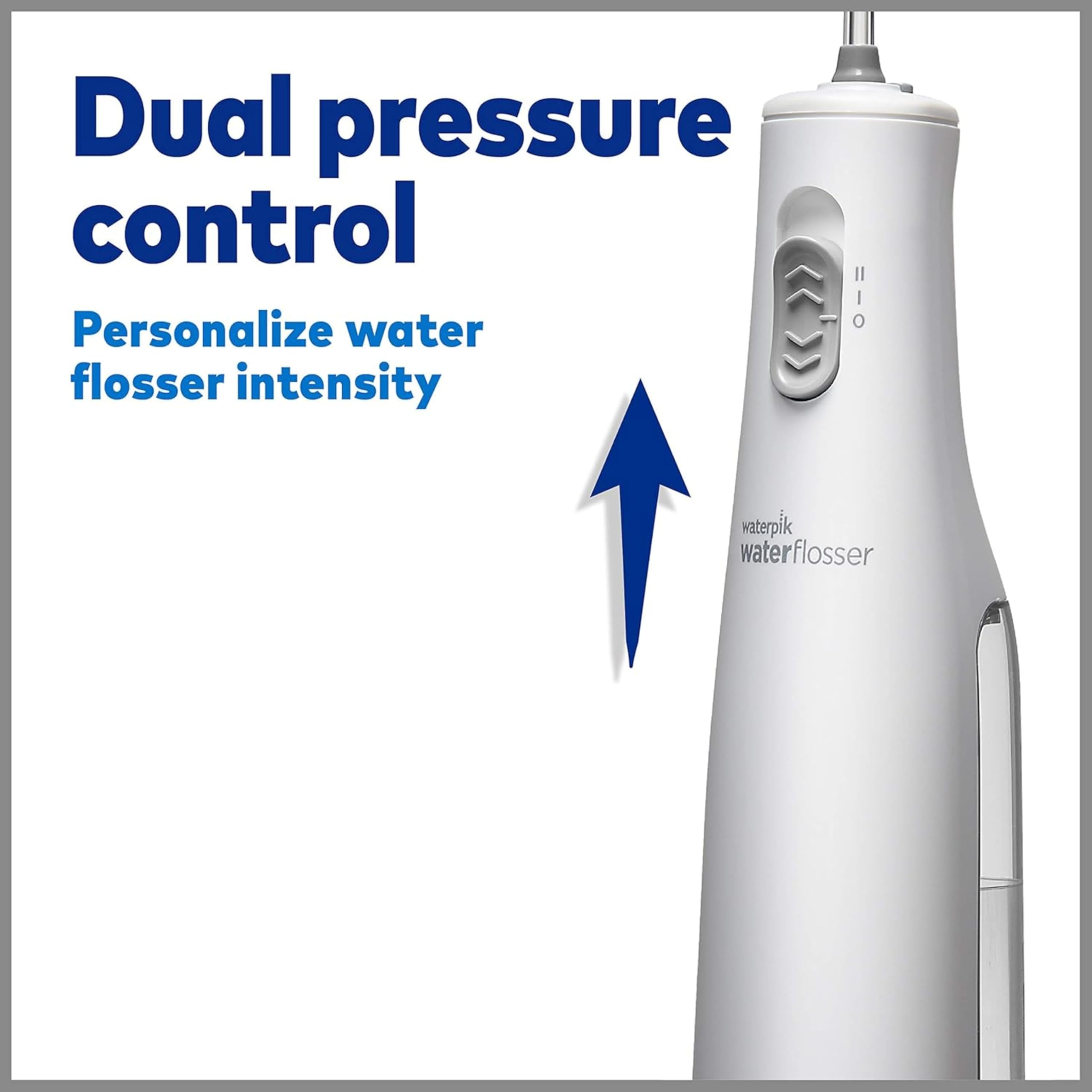 Waterpik Cordless Express Water Flosser, Battery Operated & Portable for Travel & Home, CDA Validated, Waterproof for Shower Use, White WF-02, Packaging May Vary 🍁 All In One Marketplace Canada