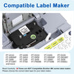 10 Pack Replace for Brother TZe-231 P Touch Label Maker Tape TZe TZ Tape 12mm 0.47 Laminated White TZe231 Compatible with Brother Ptouch PTH110 PT-D210 PTD600 PTD400AD PT-1290 Label Makers 🍁 All In One Marketplace Canada