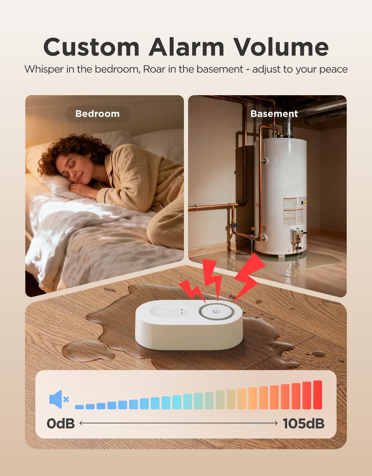 GoveeLife Upgraded smart Water Leak Detector 1s with 1804ft Ultra-Long Range, WiFi Water Sensor with SMS/Email/APP Push and Sound Alarm, 5-Year Battery Life, 3 Pack, Suit for Home, Basement, Kitchen 🍁 All In One Marketplace Canada