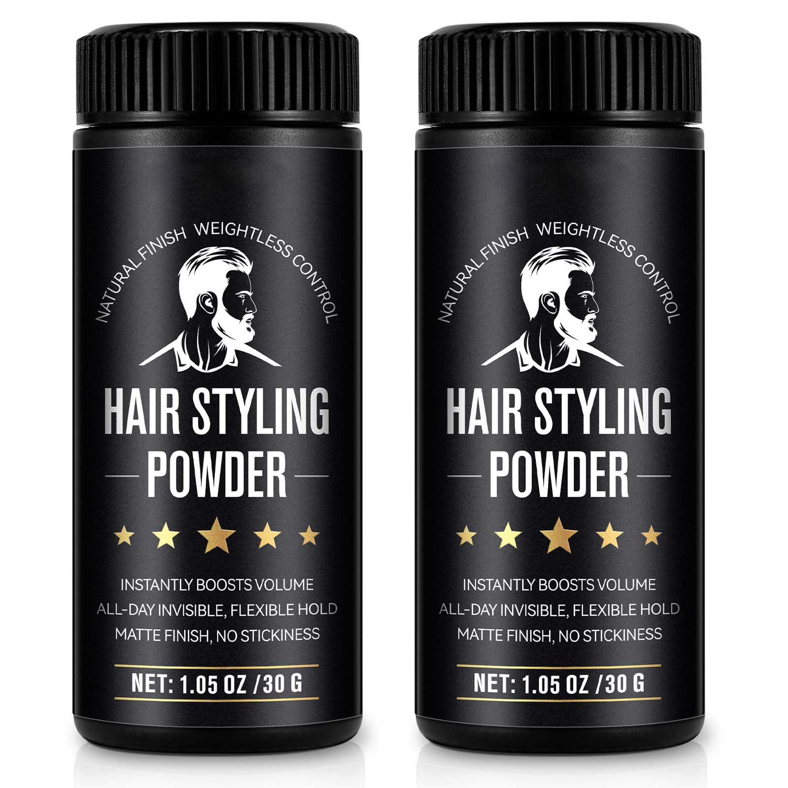 Hair Styling Powder, 2Pack Hair Texture Powder for Men and Women, Adds Volume and Texture, Alll Day Invisible, Flexible Hold, Long-lasting, Matte Finish, No Stickiness 2 x 30g 🍁 All In One Marketplace Canada