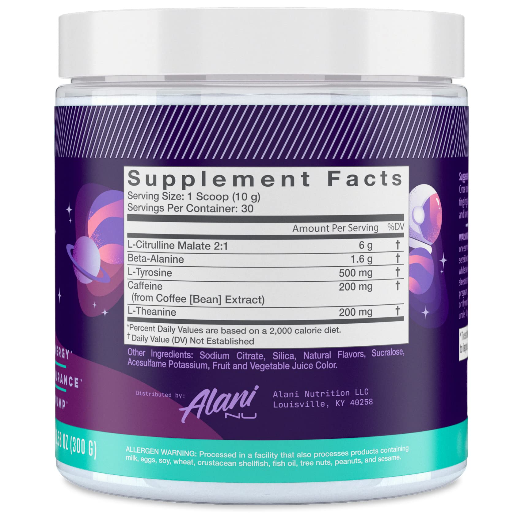 Alani Nu Pre-Workout Cosmic Stardust 30 Servings 🍁 All In One Marketplace Canada