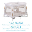 Maxi-Cosi Swift Playard, Playpen with 3-in-1 (Newborn bassinet, toddler, play), Portable, ultra comfort, 1 step fold, travel bag included, Horizon Sand 🍁 All In One Marketplace Canada