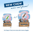 Benebone Puppy 4-Pack Dog Chew Toys for Gentle Chewers, Dog Bones, Small 🍁 All In One Marketplace Canada