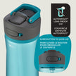 Contigo Ashland 2.0 Water Bottle with Straw and Leak-Proof Locking Lid, BPA-Free Plastic, Dishwasher Safe, Juniper, 24 oz (709 mL) 🍁 All In One Marketplace Canada