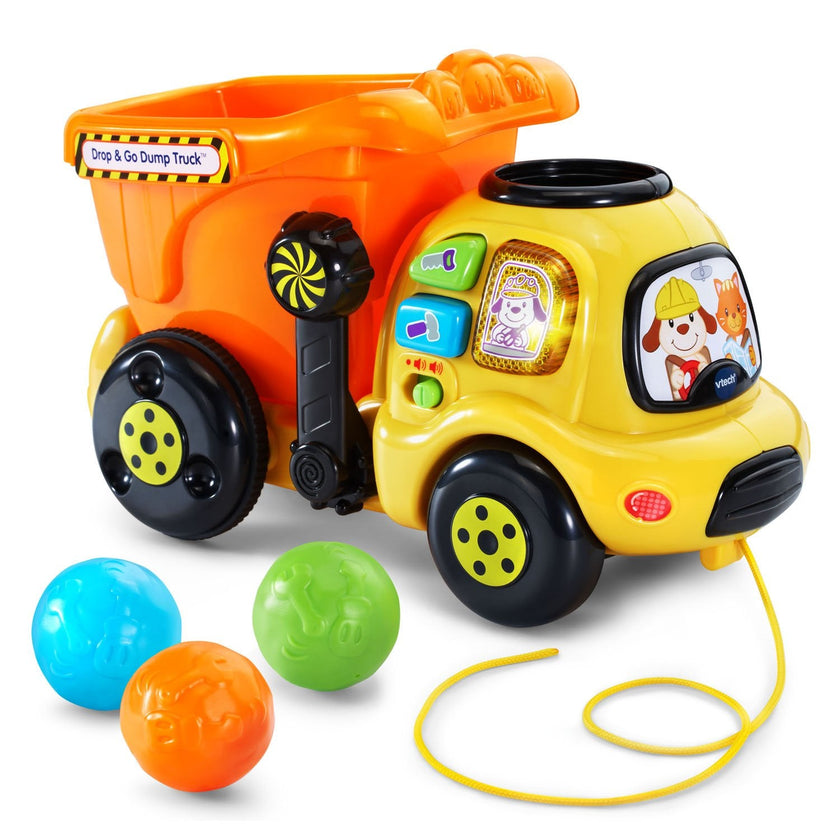 VTech Drop & Go Dump Truck - Orange 🍁 All In One Marketplace Canada