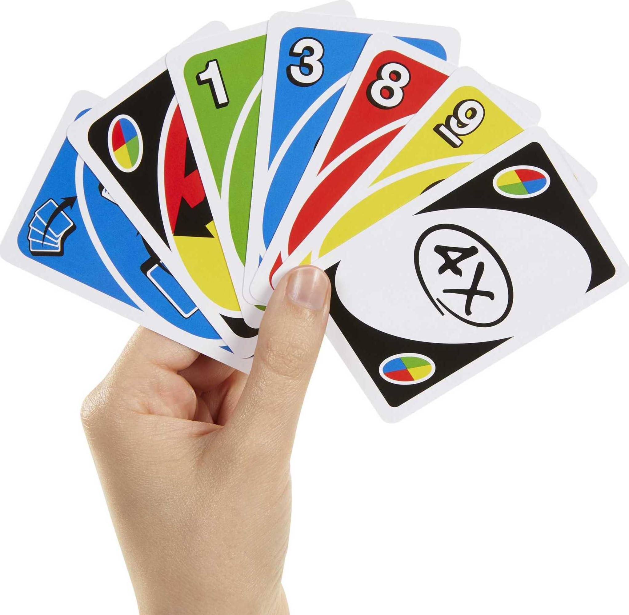 Mattel Games UNO Attack Mega Hit Card Game with Random-Action Launcher with Lights & Sounds & 112 Cards, Kid, Teen & Adult Game Night Ages 7 Years & Older 🍁 All In One Marketplace Canada
