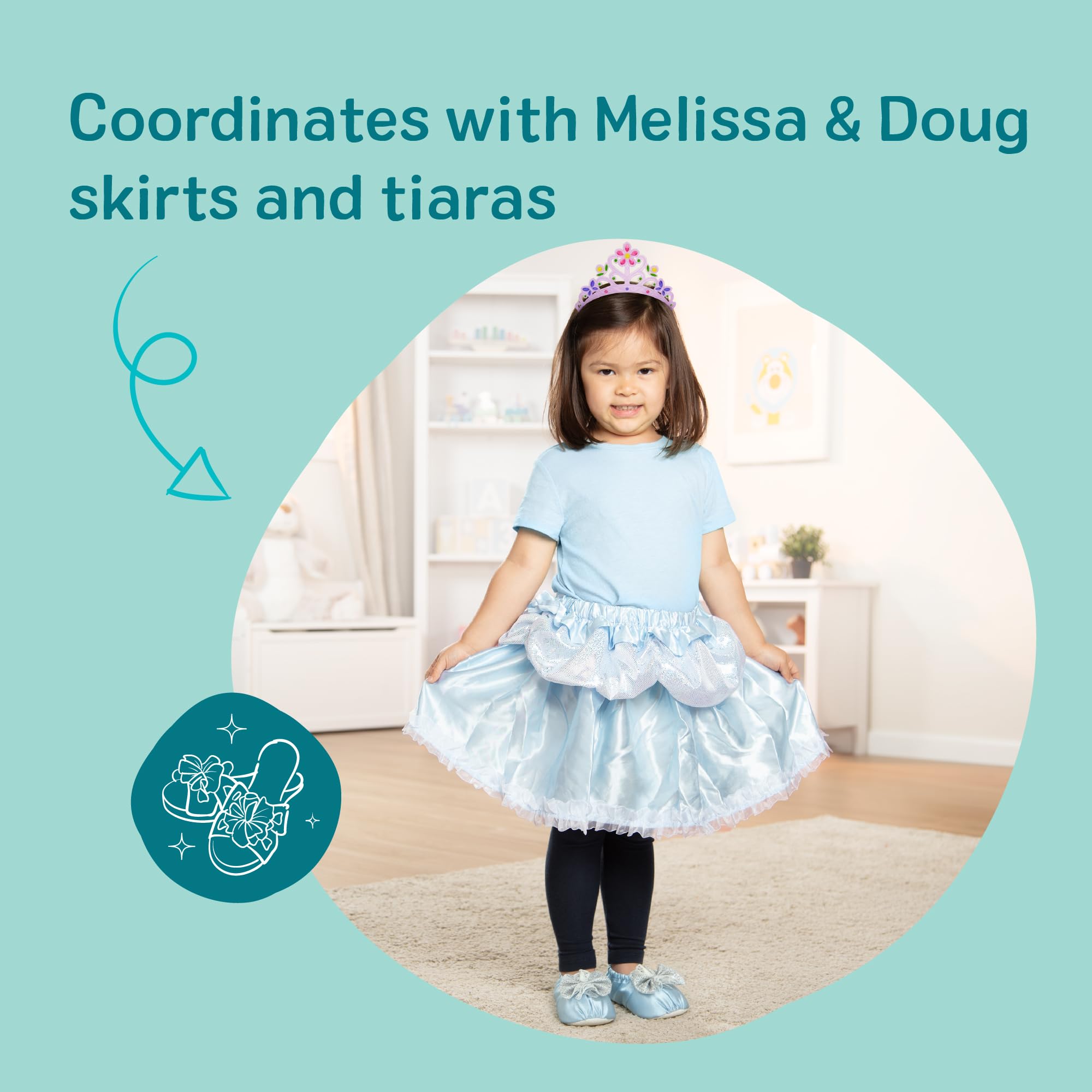 Melissa & Doug Step in Style 4-Pair Dress-Up Shoes Play Set 🍁 All In One Marketplace Canada