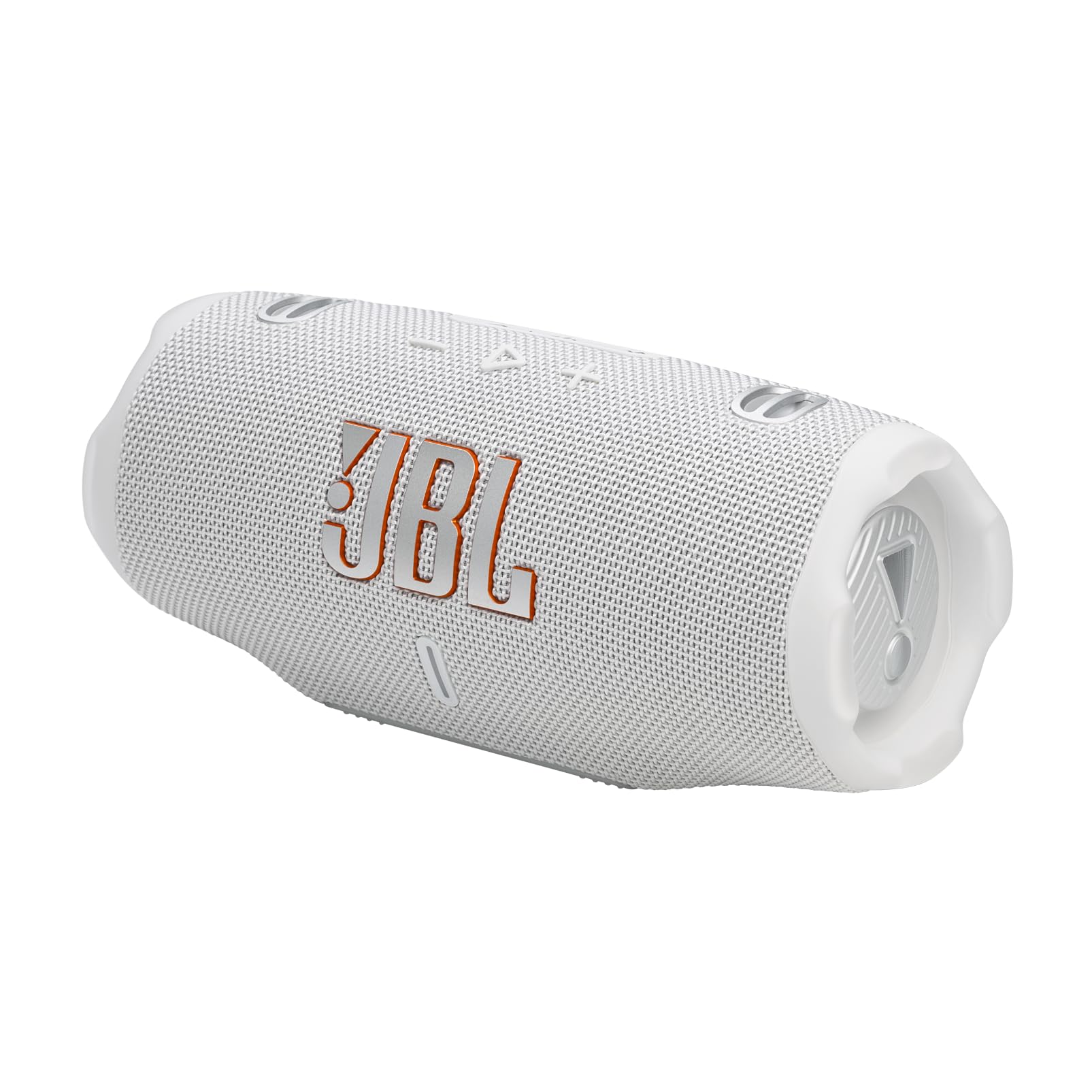 JBL Charge 6 - Portable Waterproof & Drop-Proof Bluetooth Speaker, Bold Pro Sound with AI Sound Boost, 28Hrs of Playtime, Built-in powerbank & Comes with a Sturdy/Removable Carrying Strap (White) 🍁 All In One Marketplace Canada