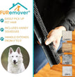 FURemover Broom SW-250I-AMZ-6, Pet Hair Removal Tool with Squeegee & Telescoping Handle That Extends from 3-5', Black & Yellow,1 Count (Pack of 1) 🍁 All In One Marketplace Canada