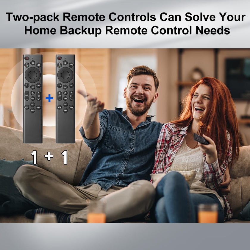 (Pack of 2) Universal Remote Control for Samsung TV Remotes Control Replacement Solar Series 8 LED LCD QLED Frame 4K 8K UHD HDTV Curved Monitor Smart 🍁 All In One Marketplace Canada