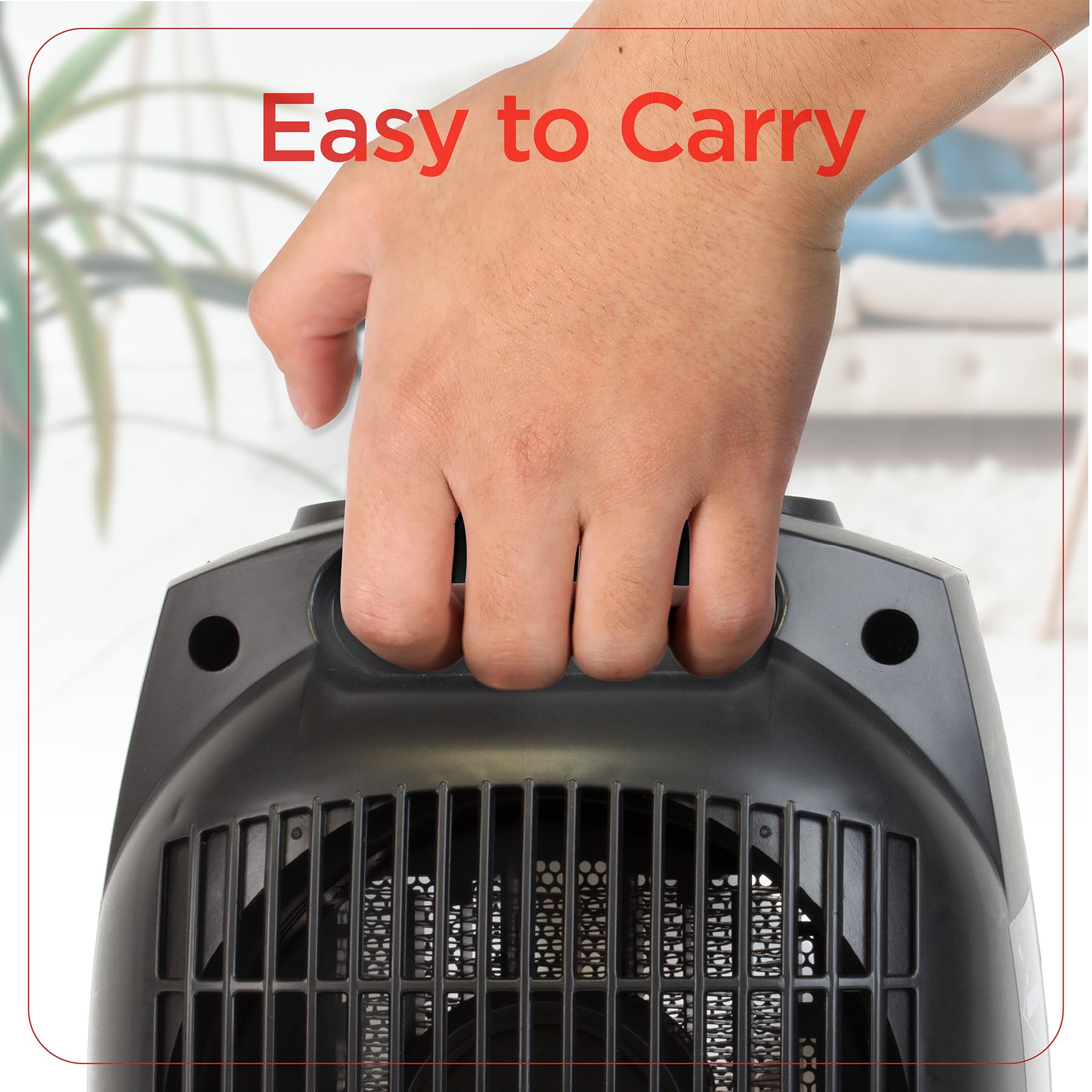 BLACK+DECKER Portable Space Heater, 1500W Room Space Heater with Carry Handle for Easy Transport 🍁 All In One Marketplace Canada