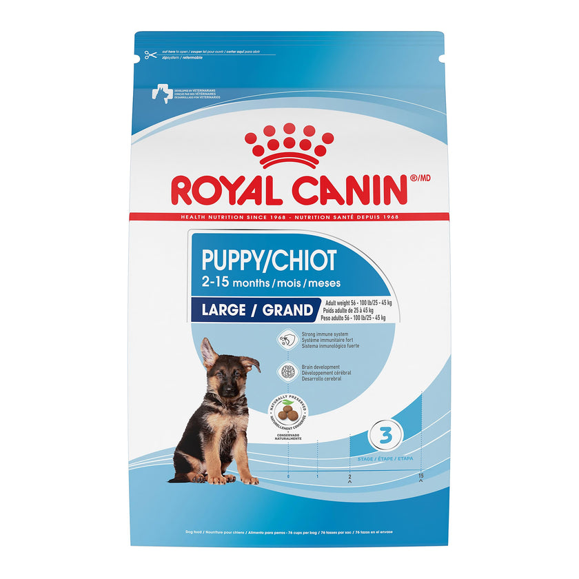 Royal Canin Size Health Nutrition Large Puppy Dry Dog Food, 17 lb Bag 🍁 All In One Marketplace Canada
