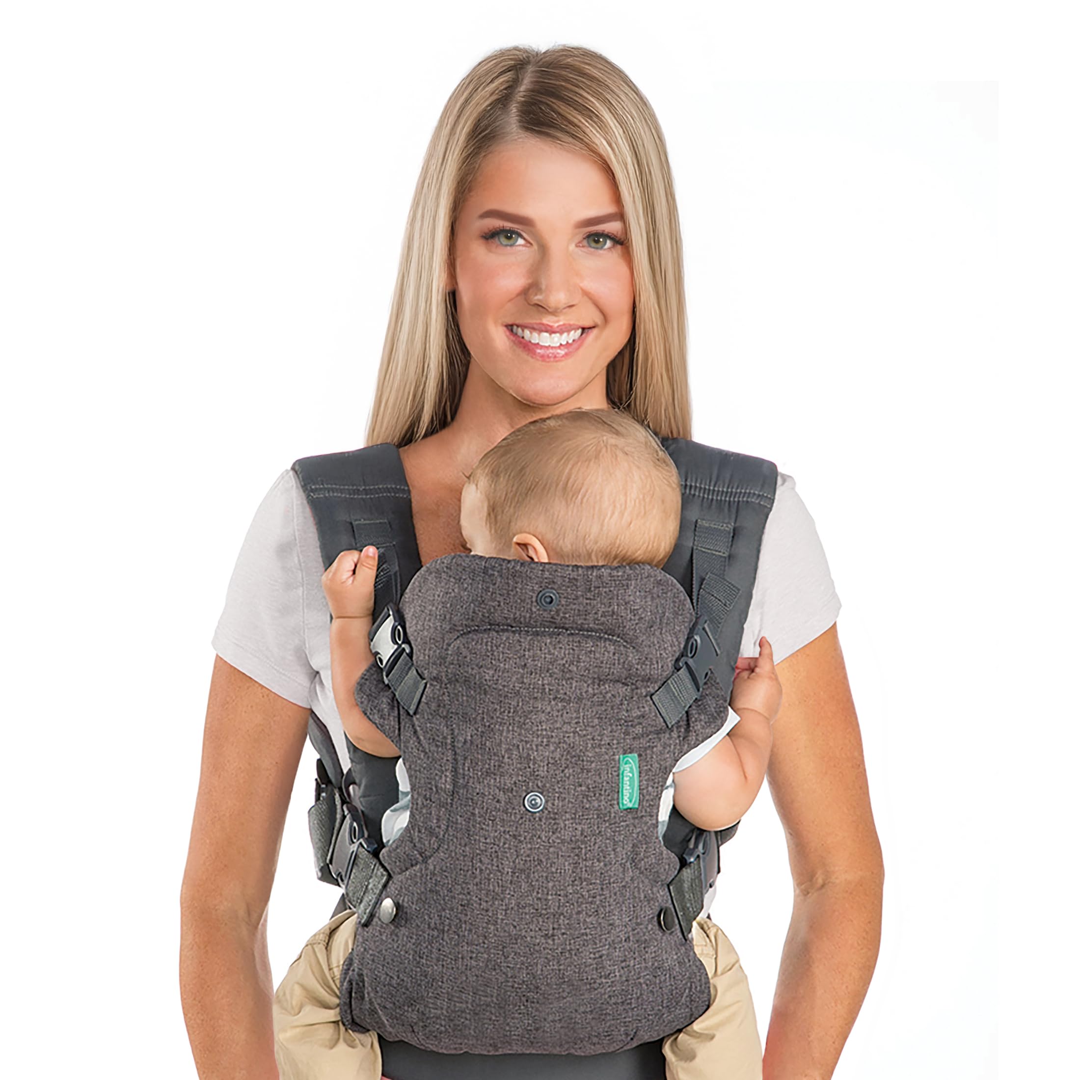 Infantino Flip 4-in-1 Baby Carrier Convertible Ergonomic, Gray 🍁 All In One Marketplace Canada