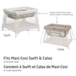 Maxi-Cosi Swift/Calao Bassinet Mode Fitted Sheets – 2-Pack, 100% Cotton, Soft and Breathable, Durable, Perfect Fit for Playard Bassinet Mattress, Machine Washable, Baby Bedding Essentials 🍁 All In One Marketplace Canada