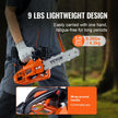 VEVOR Gas Chainsaw, 25.4CC 12
