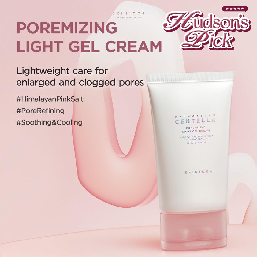 SKIN1004 Madagascar Centella Poremizing Light Gel Cream 2.53 fl.oz (75ml) | Tightens Pores | Soothes Irritated Skin 🍁 All In One Marketplace Canada