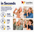 LifeVac Travel Kit (Canadian Version) - Choking Rescue Device, Portable Suction Rescue Device First Aid Kit for Kids and Adults, Portable Airway Suction Device | Anti Choking Device for Children and Adults 🍁 All In One Marketplace Canada