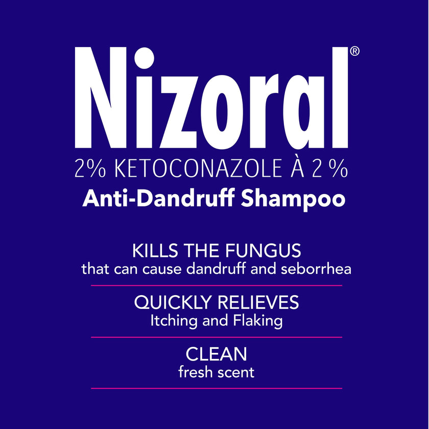 Nizoral Anti-Dandruff Shampoo with 2% Ketoconazole, Fresh Scent, 200ml 🍁 All In One Marketplace Canada