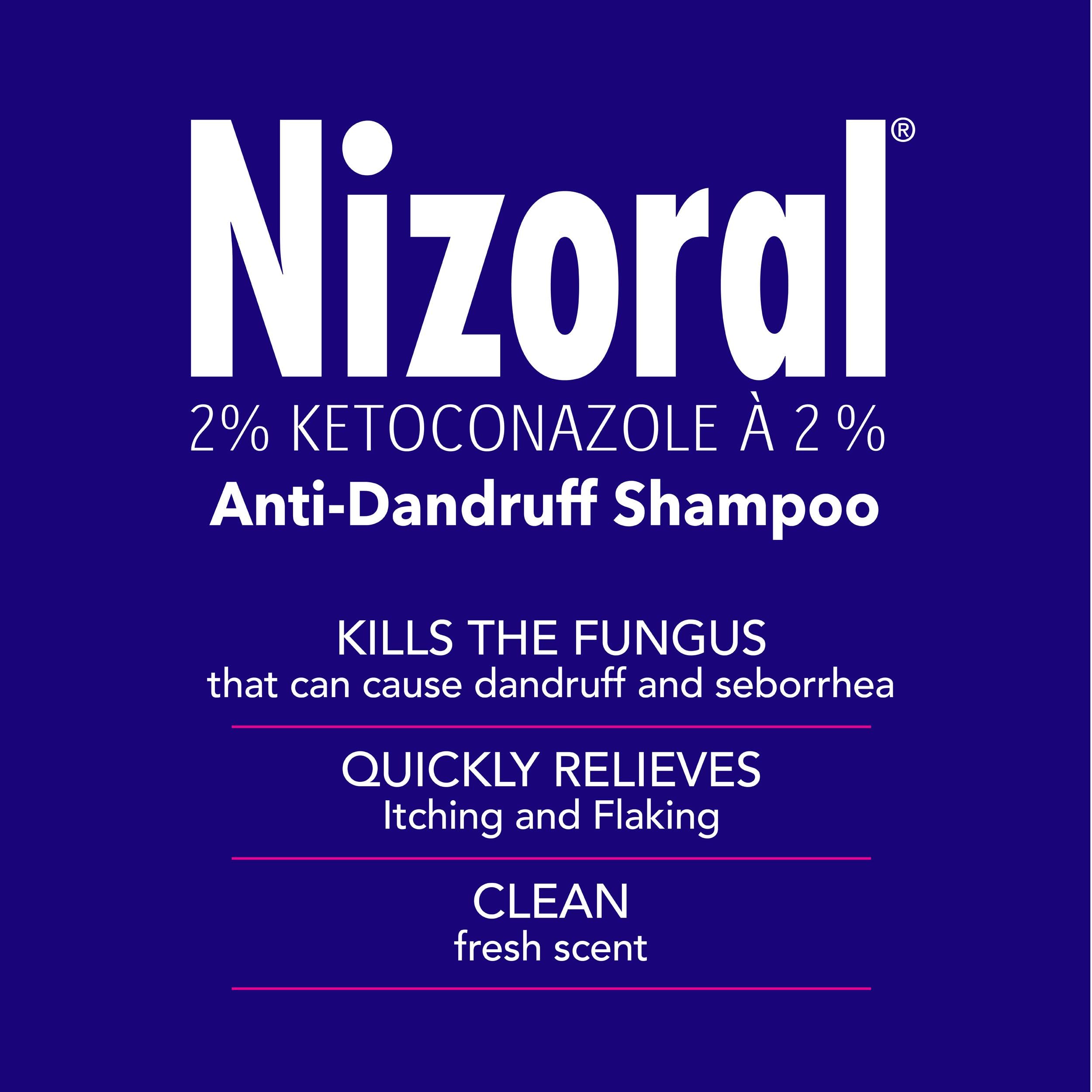 Nizoral Anti-Dandruff Shampoo with 2% Ketoconazole, Fresh Scent, 325 ml 🍁 All In One Marketplace Canada