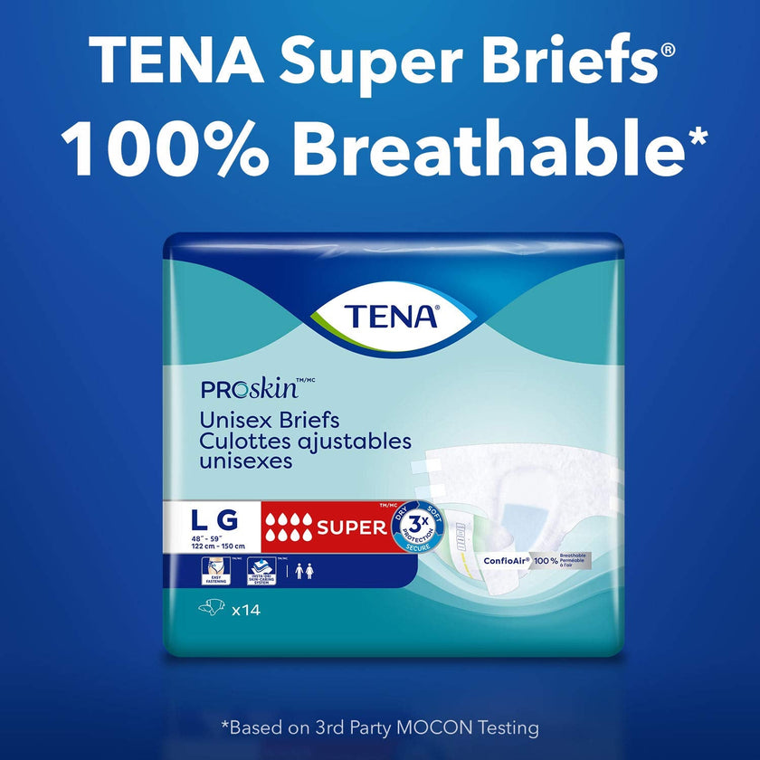Tena Adjustable Incontinence Briefs, Super Absorbency, Large Waist, 26 Count 🍁 All In One Marketplace Canada