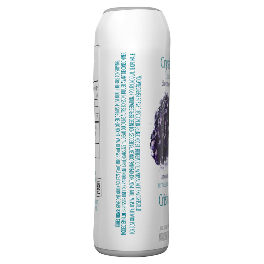 Crystal Light Blackberry Lemonbabe Liquid Drink Mix, 48 mL Bottle (Pack of 12) 🍁 All In One Marketplace Canada