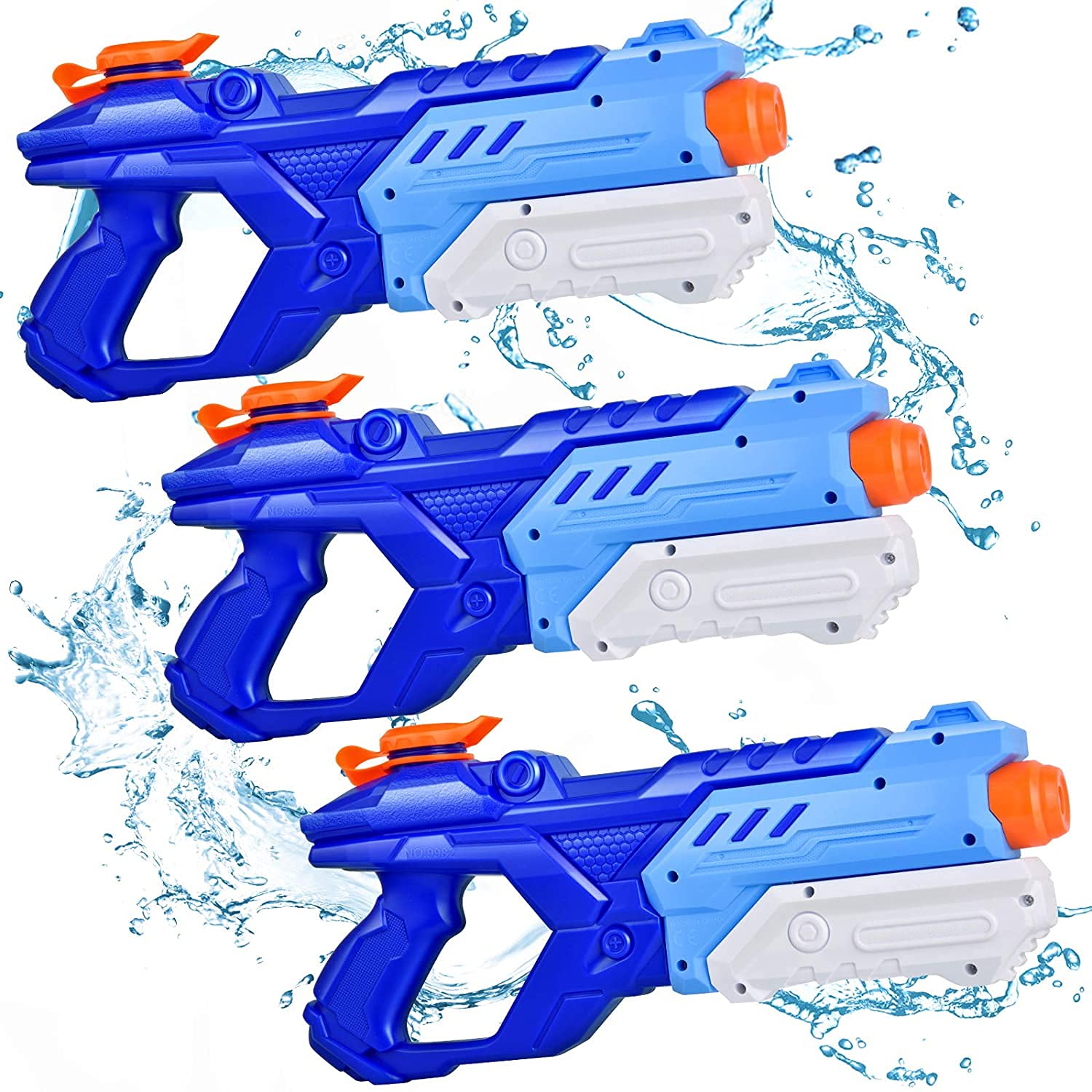 Water Guns for Kids, 3 Pack Super Water Blaster Soaker Squirt Guns 600CC High Capacity Summer Swimming Pool Beach Party Favors Water Outdoor Fighting Toy for Kids Adults Boy Girl 🍁 All In One Marketplace Canada