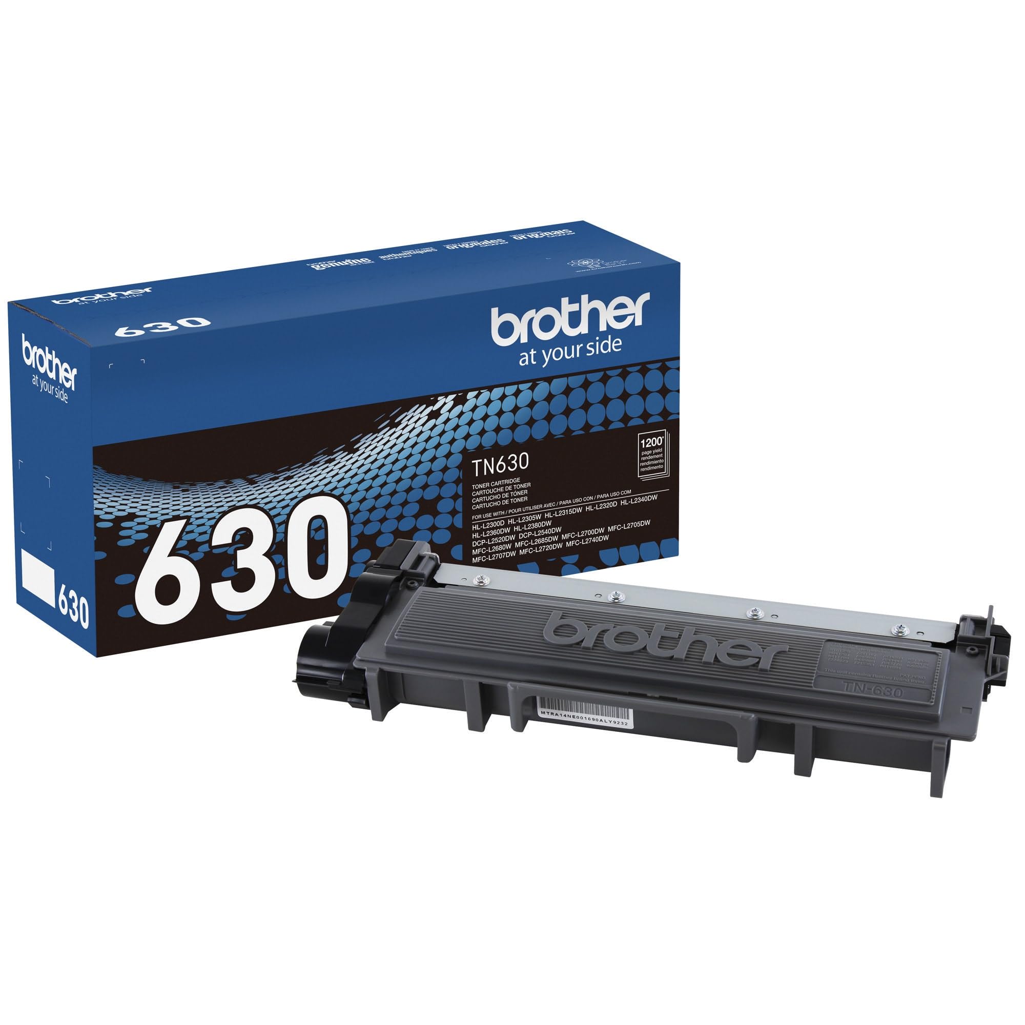 Brother Original TN630 Standard Yield Black Toner Cartridge, Original Toner Replacement cartridges, Toner for Brother Laser Printers HL-L2320D, DCP-L2520DW, MFC-L2700DW, MFC-L2720DW and More 🍁 All In One Marketplace Canada
