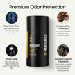 MANSCAPED® UltraPremium Deodorant, Aluminum-Free Clear Formula, Soft and Comfortable with Cologne-Quality Fragrance for Under Arm Odor Protection, 2.65 oz Stick (1 Pack) 🍁 All In One Marketplace Canada