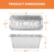 Rushare 30 Pack Drip Pan Liners for Blackstone 17