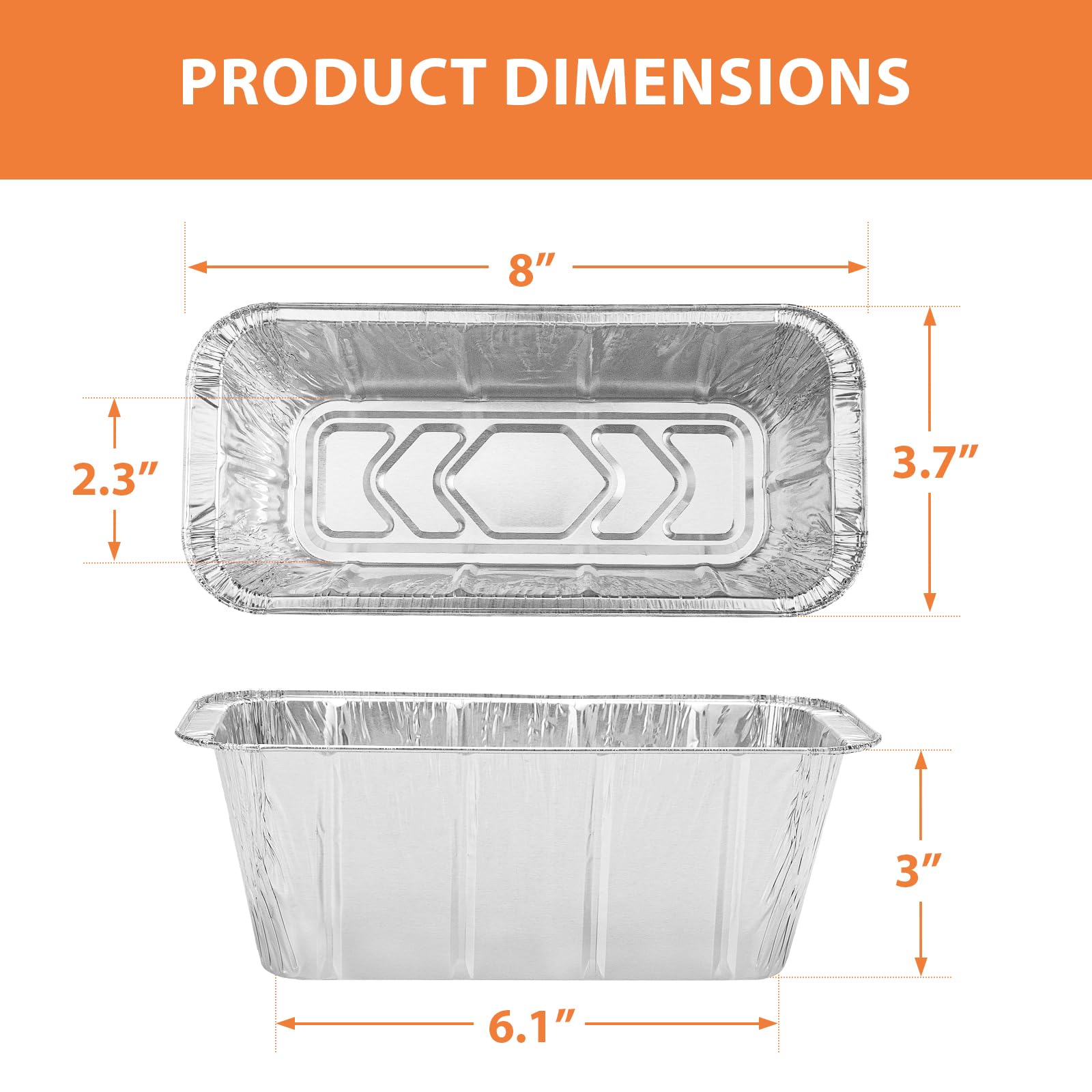 Rushare 30 Pack Drip Pan Liners for Blackstone 17