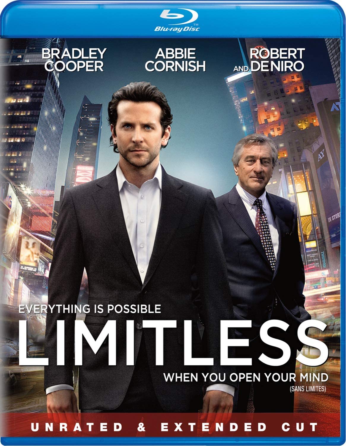Limitless: Unrated & Extended Cut - Blu-Ray