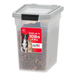 IRIS USA Dog Food Storage Container, Up to 10 lbs, Clear/Gray, Made in USA 🍁 All In One Marketplace Canada