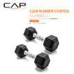 CAP Barbell 12 LB Pair Coated Hex Dumbbell Weight 🍁 All In One Marketplace Canada