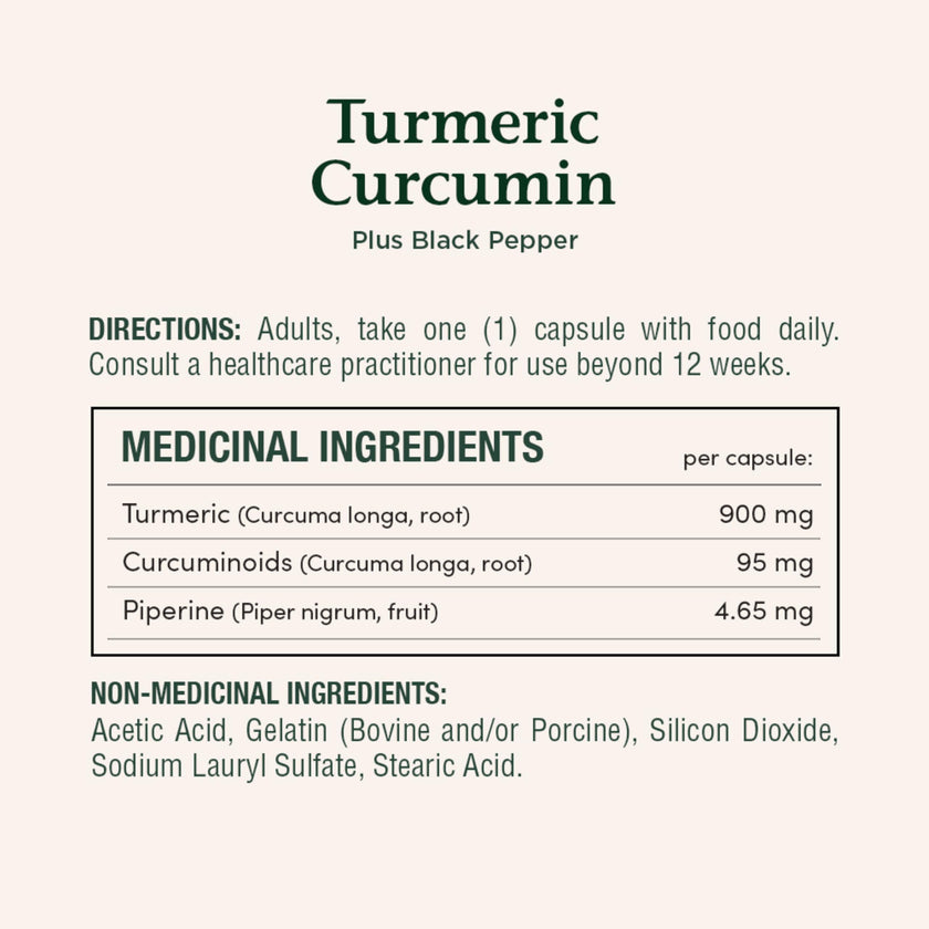 NATURE'S BOUNTY Turmeric Curcumin Plus Black Pepper, 1000 mg, Anti-inflammatory, Capsules, 108.9 g 🍁 All In One Marketplace Canada