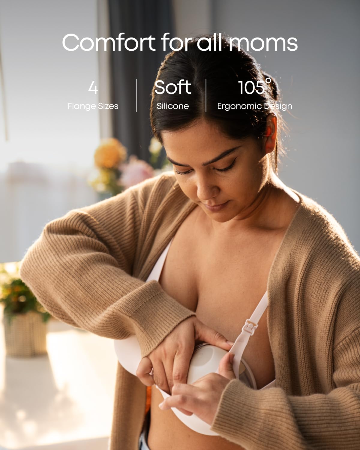 eufy Security Breast Pump Series S1, Hands-Free Electric Breast Pump with Heating Tech, App Control, Personalized Smart Rhythm, Hospital Grade Suction, Portable, Discreet, Leak-Proof & Ultra-Quiet 🍁 All In One Marketplace Canada