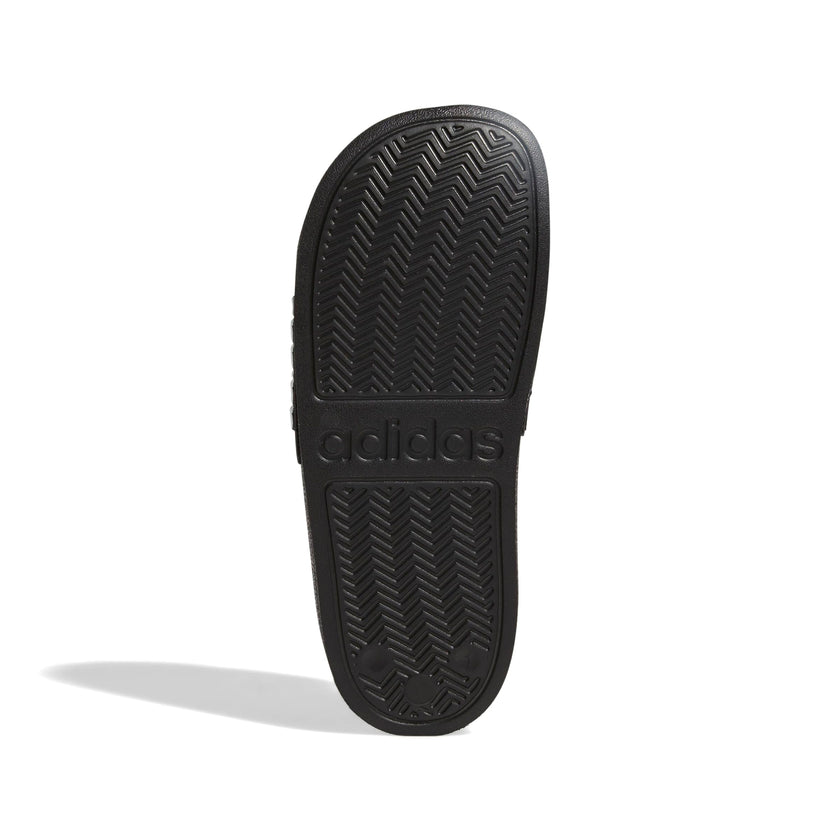 adidas Unisex Kids Adilette Shower, Core Black/White/Core Black, 5/Big Kid 🍁 All In One Marketplace Canada