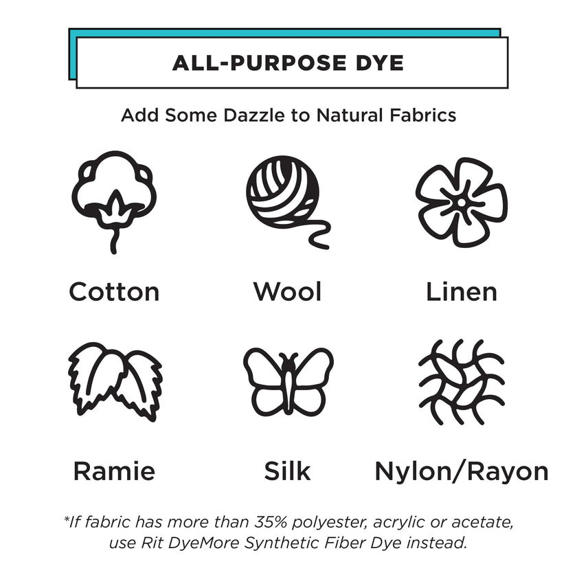 Rit Dye 88150 All Purpose Liquid Dye, Black, 8 Fl Oz 🍁 All In One Marketplace Canada
