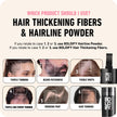 BOLDIFY Hair Fibers (28g) - Fill In Thinning and Fine Hair for an Instantly Fuller, Thicker Look - 14 Shades for Women & Men - Black 🍁 All In One Marketplace Canada