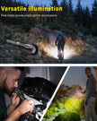 wowlite Tactical Flashlight, Wowlite Ultra Bright XML T6 LED Torch with 5 Light Modes & Adjustable Focus for Emergency Camping Hiking (2 Pack) 🍁 All In One Marketplace Canada